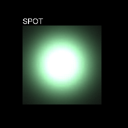 spot exponent=30 angle=30